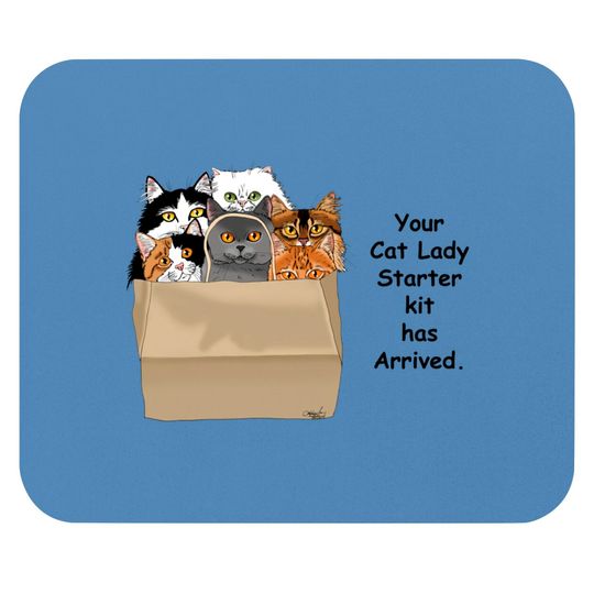 Discover Cat Lady Starter Kit - Cat Lady Starter Kit - Mouse Pads