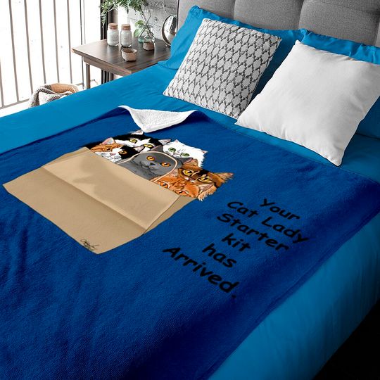 Discover Cat Lady Starter Kit - Cat Lady Starter Kit - Baby Blankets