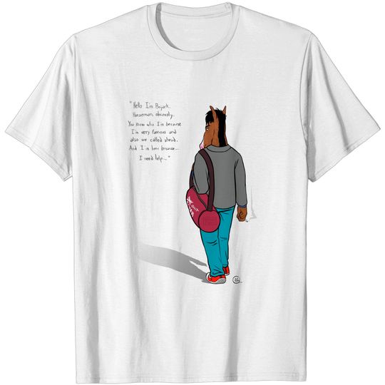 Discover Bojack - I need help - Bojack Horseman - T-Shirt