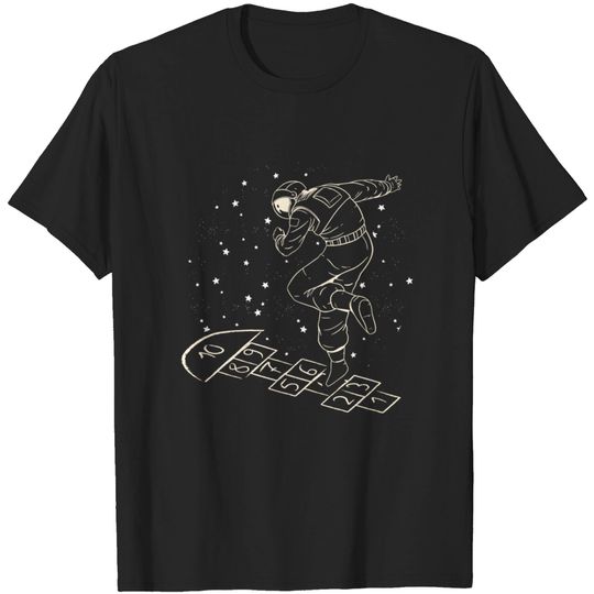 Discover Space Walking Astronaut Outer Space Aesthetic - Astronaut - T-Shirt