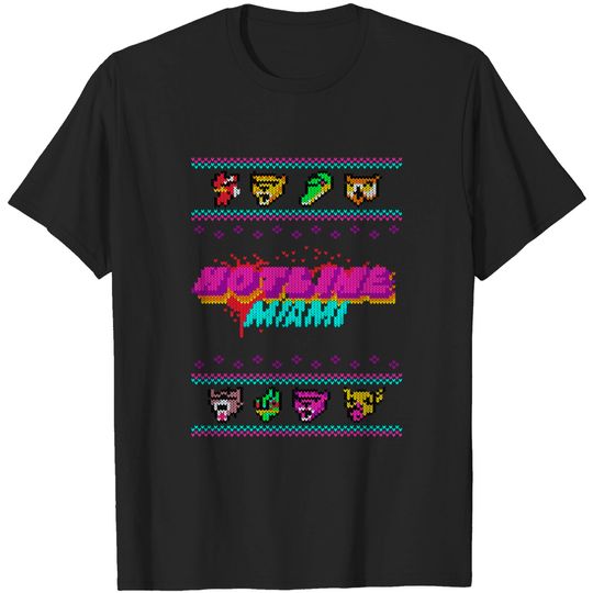 Discover Hotline Christmas - Hotline Miami - T-Shirt