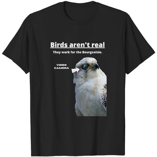 Discover Birds are not real, they work for the Bourgeoisie Fashion T-Shirt