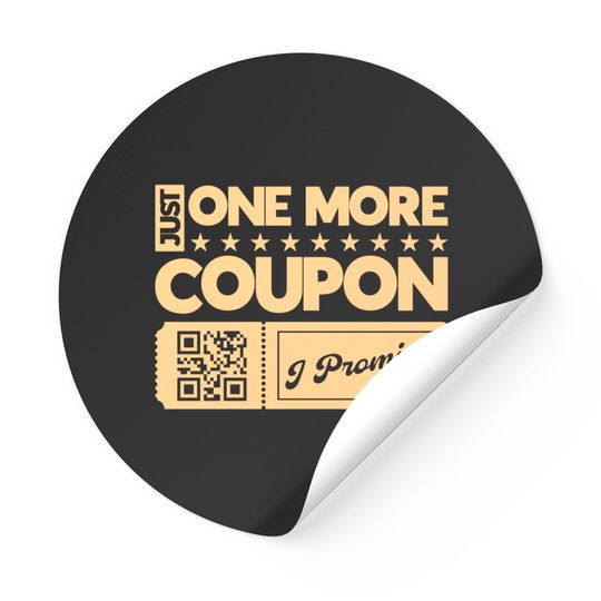 Discover Discount Couponer Couponing gift - Discount - Stickers