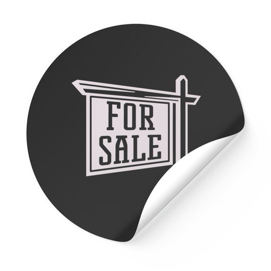 Discover 4 sale sign - 4 Sale Sign - Stickers