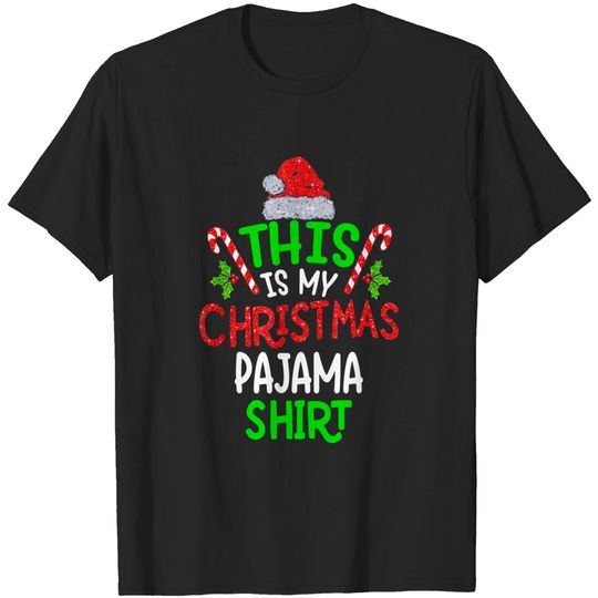 Discover This is My Christmas Pajama Shirt T-Shirt