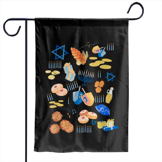 Discover Jewish Hanukkah Menorah 2021 Happy Hanukkah Garden Flags