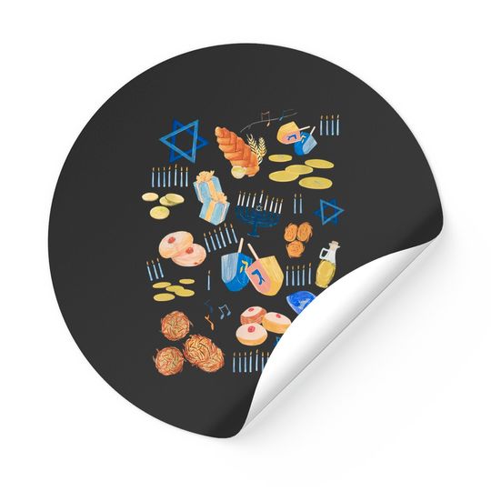 Discover Jewish Hanukkah Menorah 2021 Happy Hanukkah Stickers
