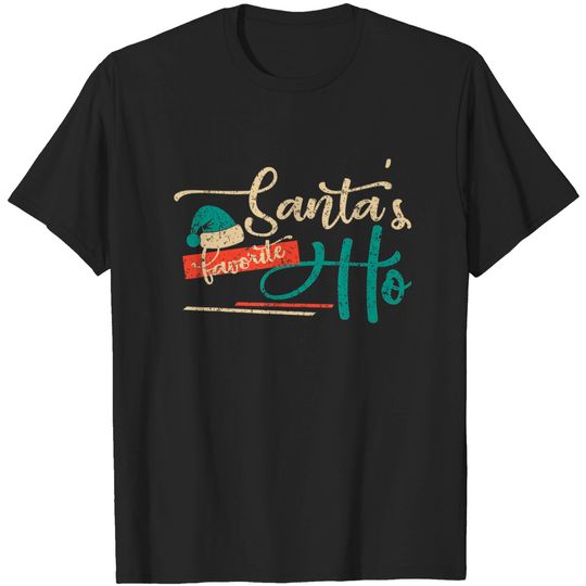 Discover Santa's Favorite Ho Apparel for a Christmas Lover T-Shirt