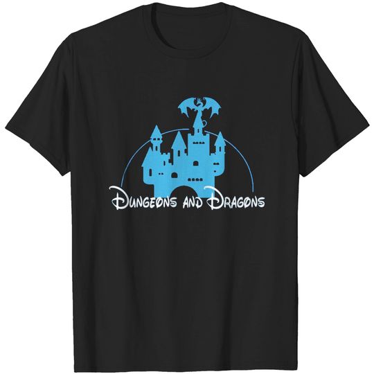Discover Dungeons and Dragons Castle Tee! - Dungeons And Dragons - T-Shirt