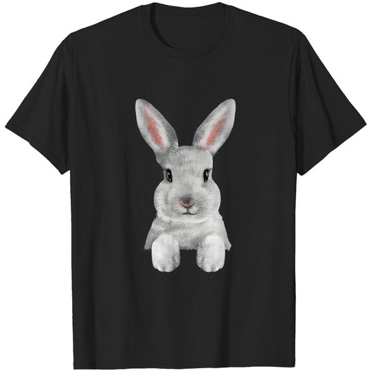 Discover Watercolor Easter Bunny 02 - Bunny - T-Shirt