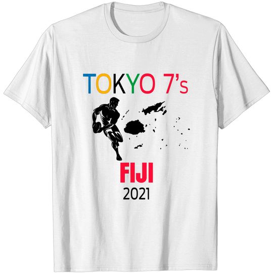 Discover Tokyo 7's Rugby Fiji Sevens Rugby T-Shirt