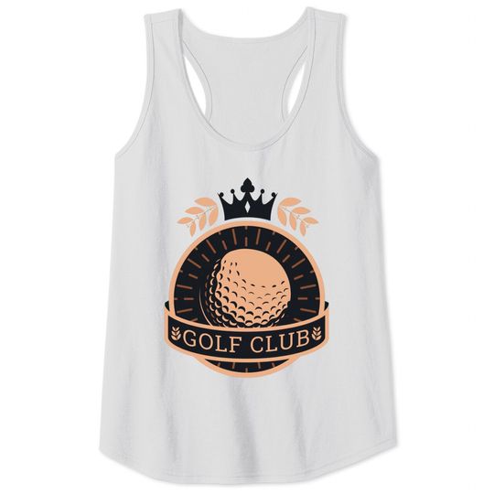 Discover Golf Club Emblem - Golf Club - Tank Tops