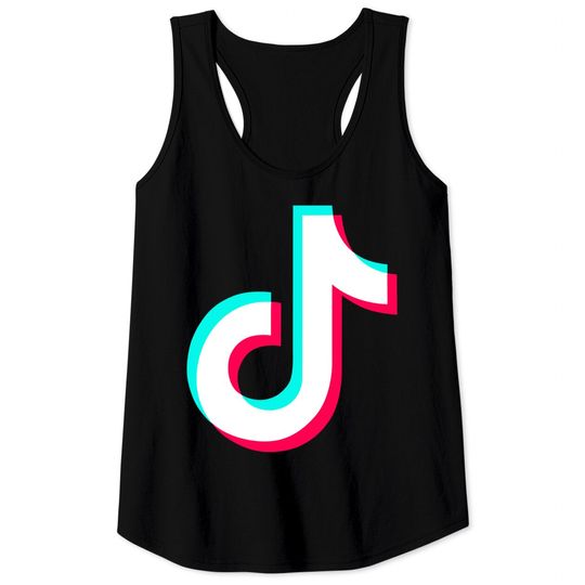 Discover Tik Tok Logo Tee Tank Tops