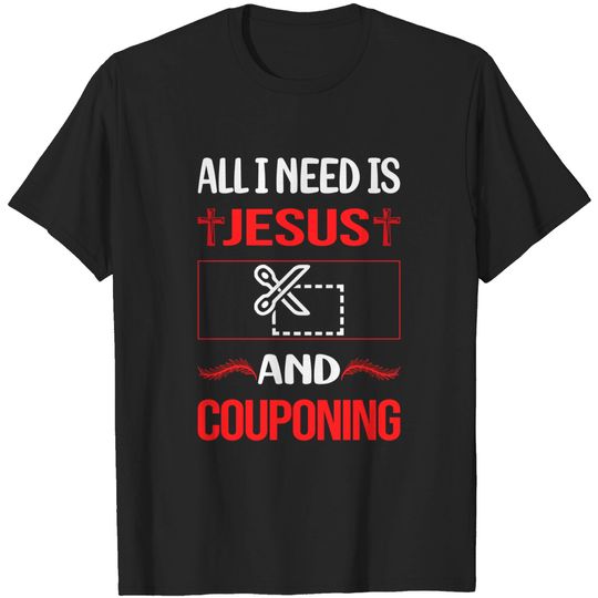 Discover Funny Jesus Couponing Coupon Couponer - Couponing - T-Shirt