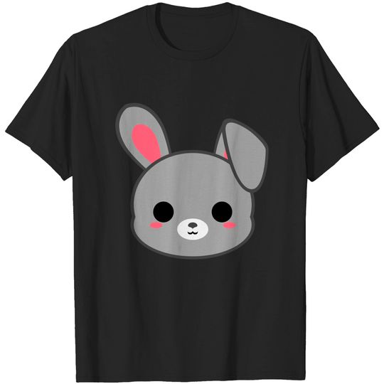 Discover Cute Grey Bunny - Bunny - T-Shirt