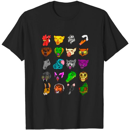 Discover Miami Wildlife - Hotline Miami - T-Shirt