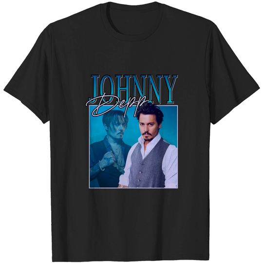 Discover Johnny Depp Aesthetic 90's Graphic T-shirt
