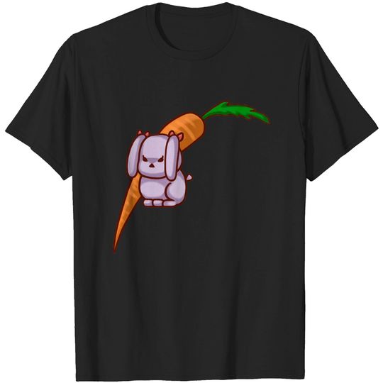 Discover Angry bunny - Bunny - T-Shirt