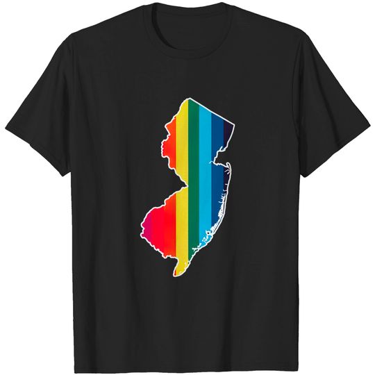 Discover New Jersey Pride - New Jersey - T-Shirt