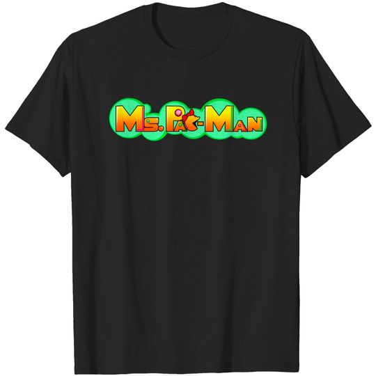 Discover Modern Ms. Pac-Man Logo - Ms Pacman - T-Shirt