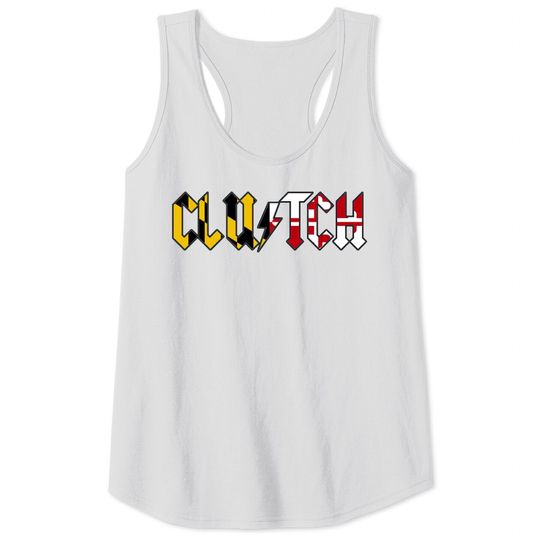 Discover Clutch / State Flag - Clutch Band - Tank Tops