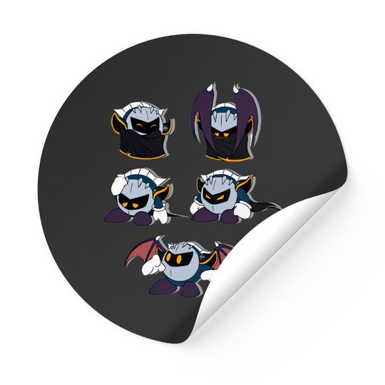Discover Meta Knight Expressions - Nintendo - Stickers