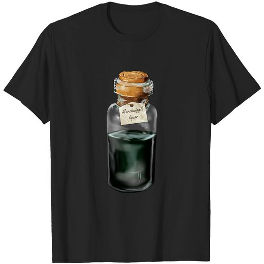 Discover Marshwiggle Hip-Flask - Silver Chair - T-Shirt
