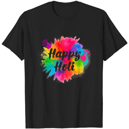 Discover Happy Holi India Hindu Gift T-Shirt