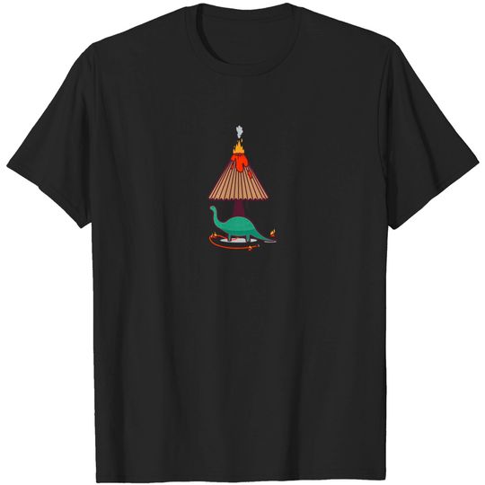 Discover Lava Lamp - Volcano - T-Shirt