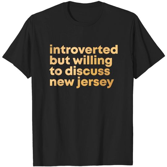 Discover New Jersey - New Jersey - T-Shirt
