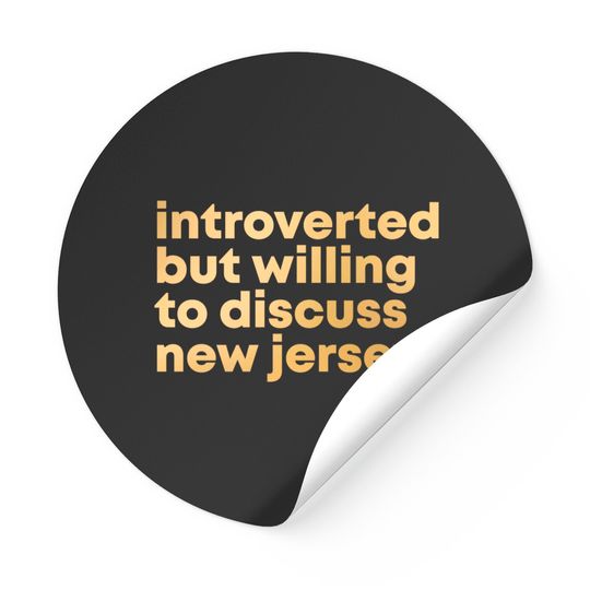 Discover New Jersey - New Jersey - Stickers