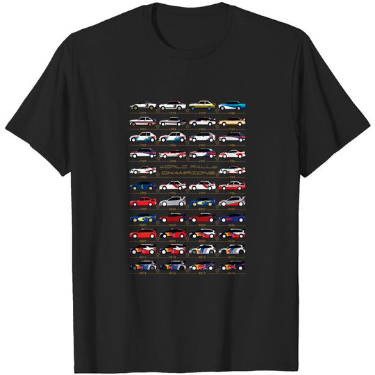 Discover World Rally Aces - Wrc Champions - T-Shirt