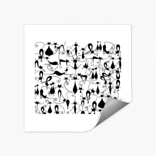 Discover Cute cat face mask - Face Mask - Stickers