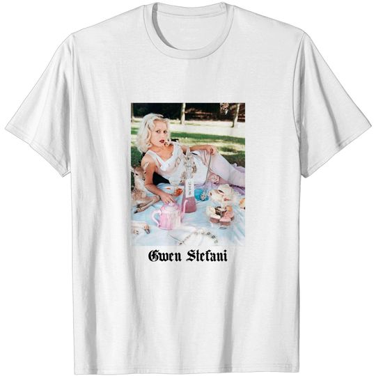 Discover Gwen Stefani Album Y2K Aesthetic Music T Shirt