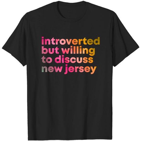 Discover New Jersey - New Jersey - T-Shirt