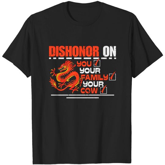 Discover Dishonor On Your Cow T-shirt Mens Funny You Your Family Student