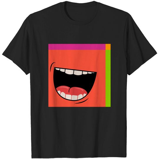 Discover Laughing face mask - Laughing Face Mask - T-Shirt