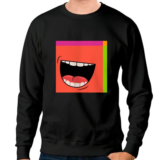 Discover Laughing face mask - Laughing Face Mask - Sweatshirts