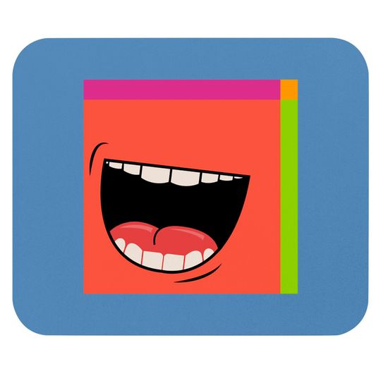 Discover Laughing face mask - Laughing Face Mask - Mouse Pads