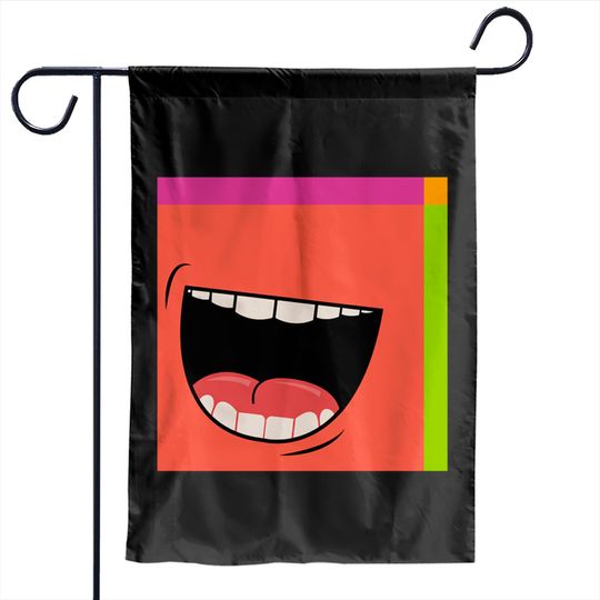 Discover Laughing face mask - Laughing Face Mask - Garden Flags
