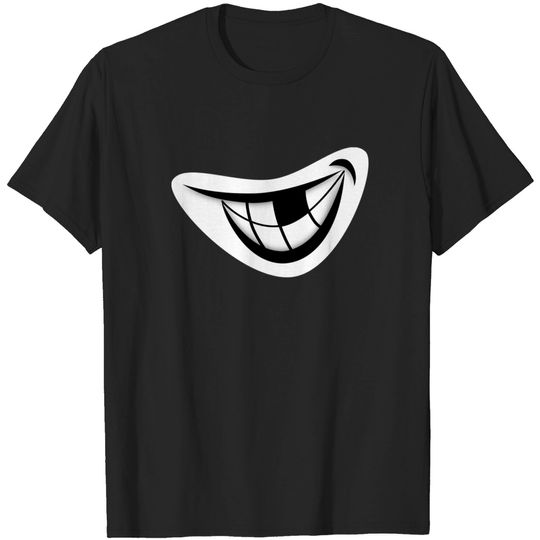 Discover Smiling Mouth Face - Smiling Mouth Face - T-Shirt
