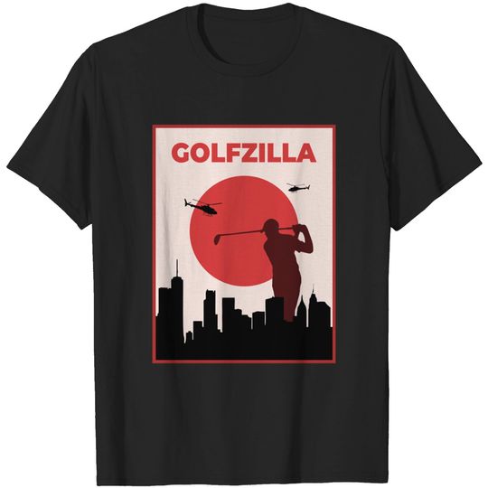 Discover Funny Golf Monster - Funny Golf - T-Shirt