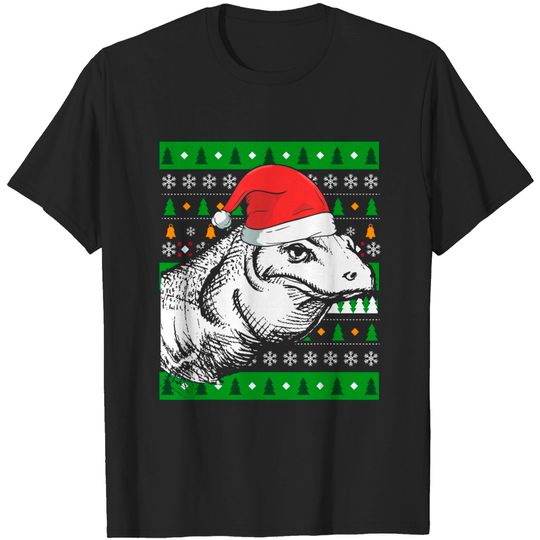 Discover Komodo Dragon Ugly Christmas T-Shirt