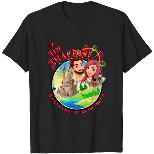 Discover The Tim Tracker Vlog Youtube Orlando Theme Park - Tim Tracker - T-Shirt