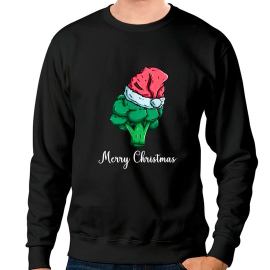 Discover Christmas Broccoli Sweatshirt