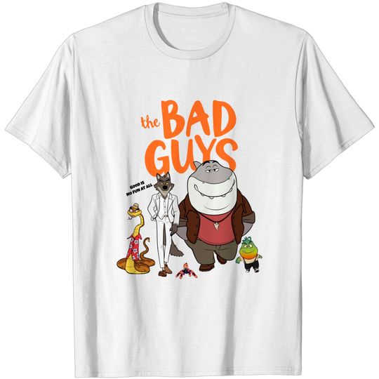 Discover The Bad Guys 2022 Film Movie T-Shirt