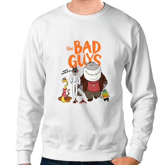Discover The Bad Guys 2022 Film Movie Sweatshirts