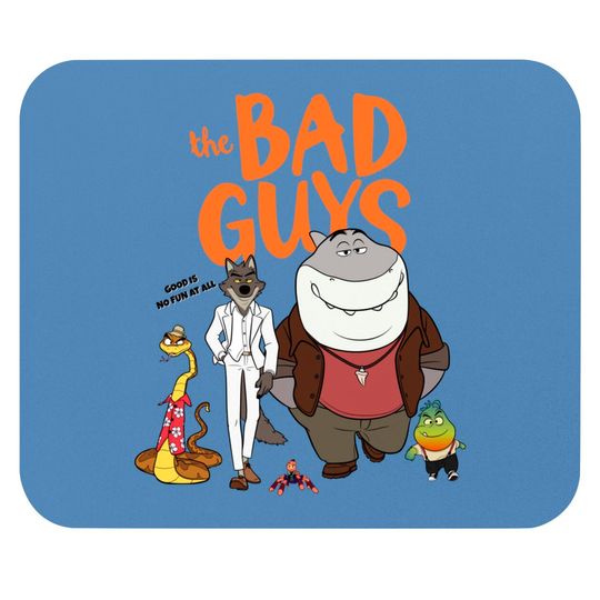 Discover The Bad Guys 2022 Film Movie Mouse Pads