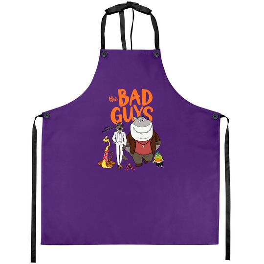 Discover The Bad Guys 2022 Film Movie Aprons