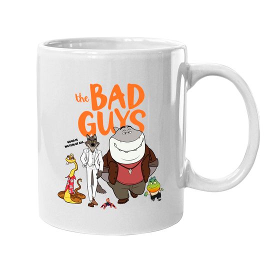 Discover The Bad Guys 2022 Film Movie Mugs
